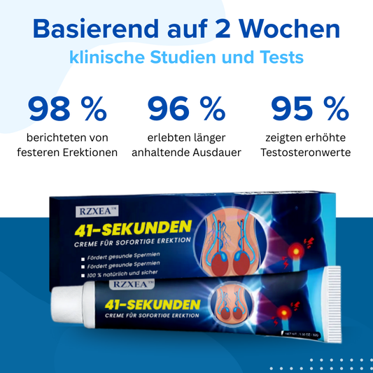 RZXEA™ 41-Sekunden-Creme für sofortige Erektion