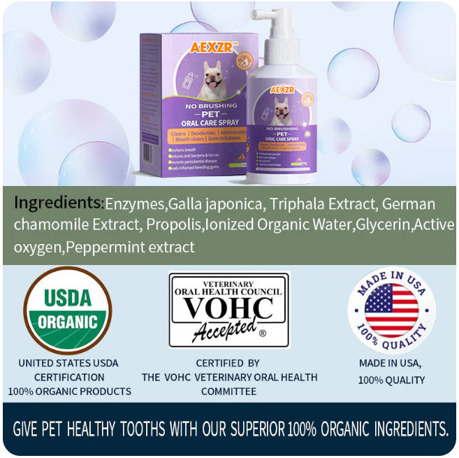 AEXZR™ Pet Oral Care Spray
