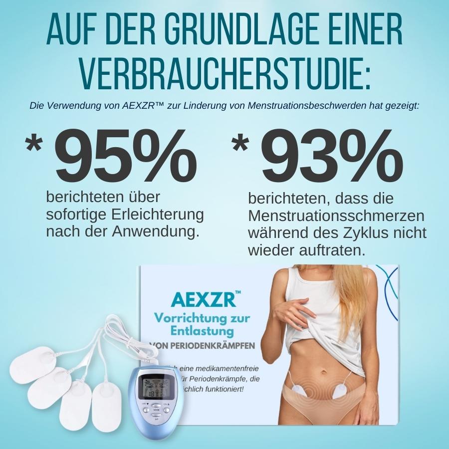 AEXZR™ Vorrichtung zur Entlastung von Periodenkrämpfen
