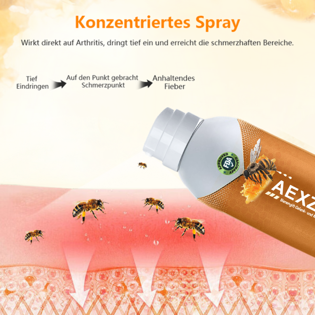 AEXZR™ Bienengift Gelenk und Knochentherapie Spray (Ganzkörper-Wiederherstellung)