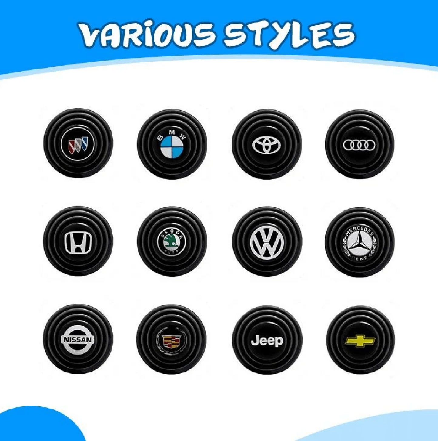 AEXZR™ Silent & Shock-Absorbing Car Door Gasket (Universal or with Car Logo!)
