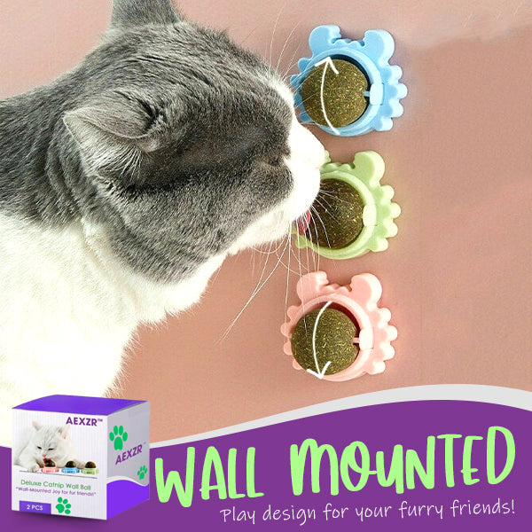 AEXZR™ Deluxe Catnip Wall Ball
