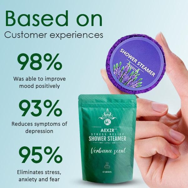 AEXZR™ Stress Relief Shower Steamer