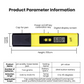 AEXZR® Portable pH Tester