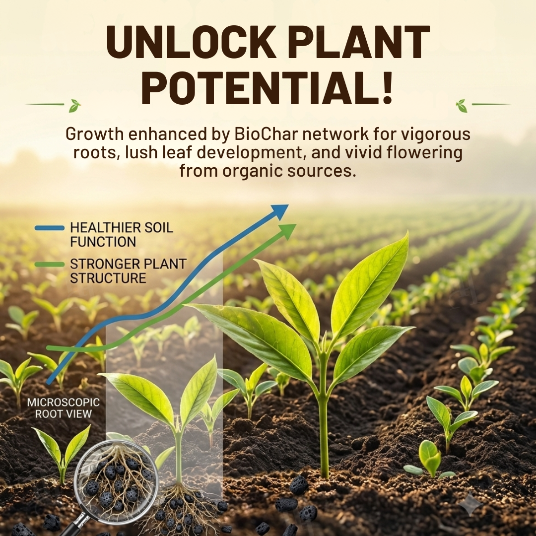 AEXZR® BioChar-Grow Soil Activator