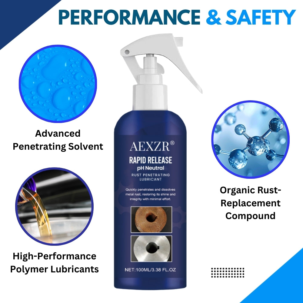 AEXZR® Rapid Release – pH Neutral Rust Penetrating Lubricant