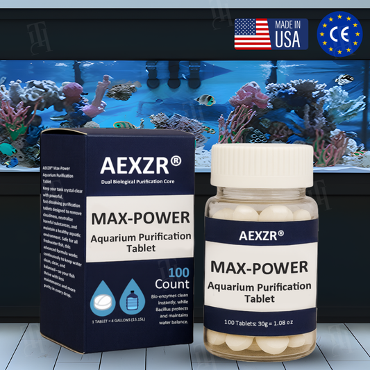 AEXZR® Max-Power Aquarium Purification Tablet