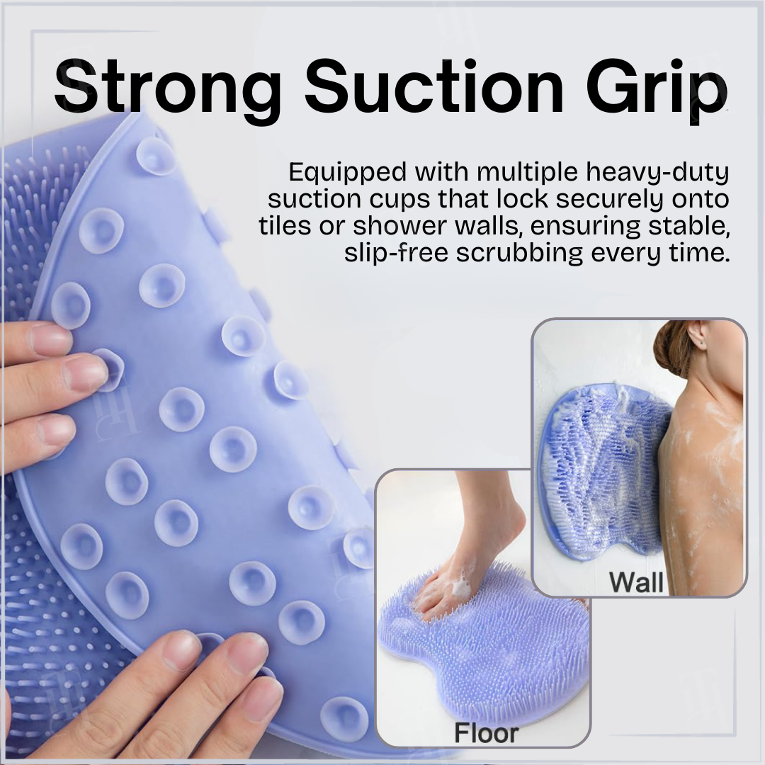AEXZR™ Shower Dual-Use Scrub & Massage Pad
