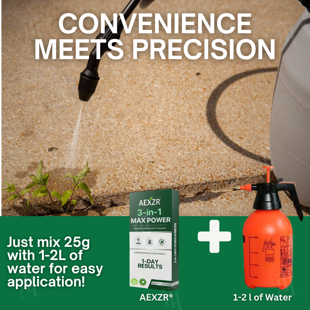 🌟 Official Store |🌿AEXZR® 3 in 1 Max Power Herbicide