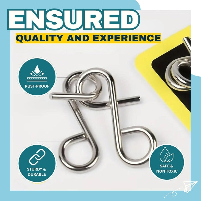 AEXZR® Metal Brain Teaser Puzzles