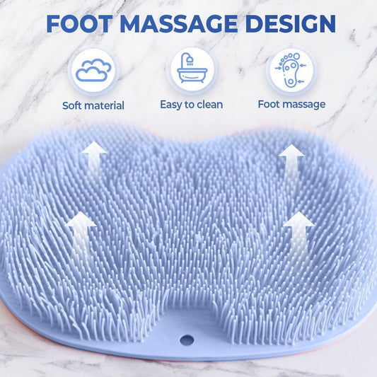 AEXZR™ Shower Dual-Use Scrub & Massage Pad