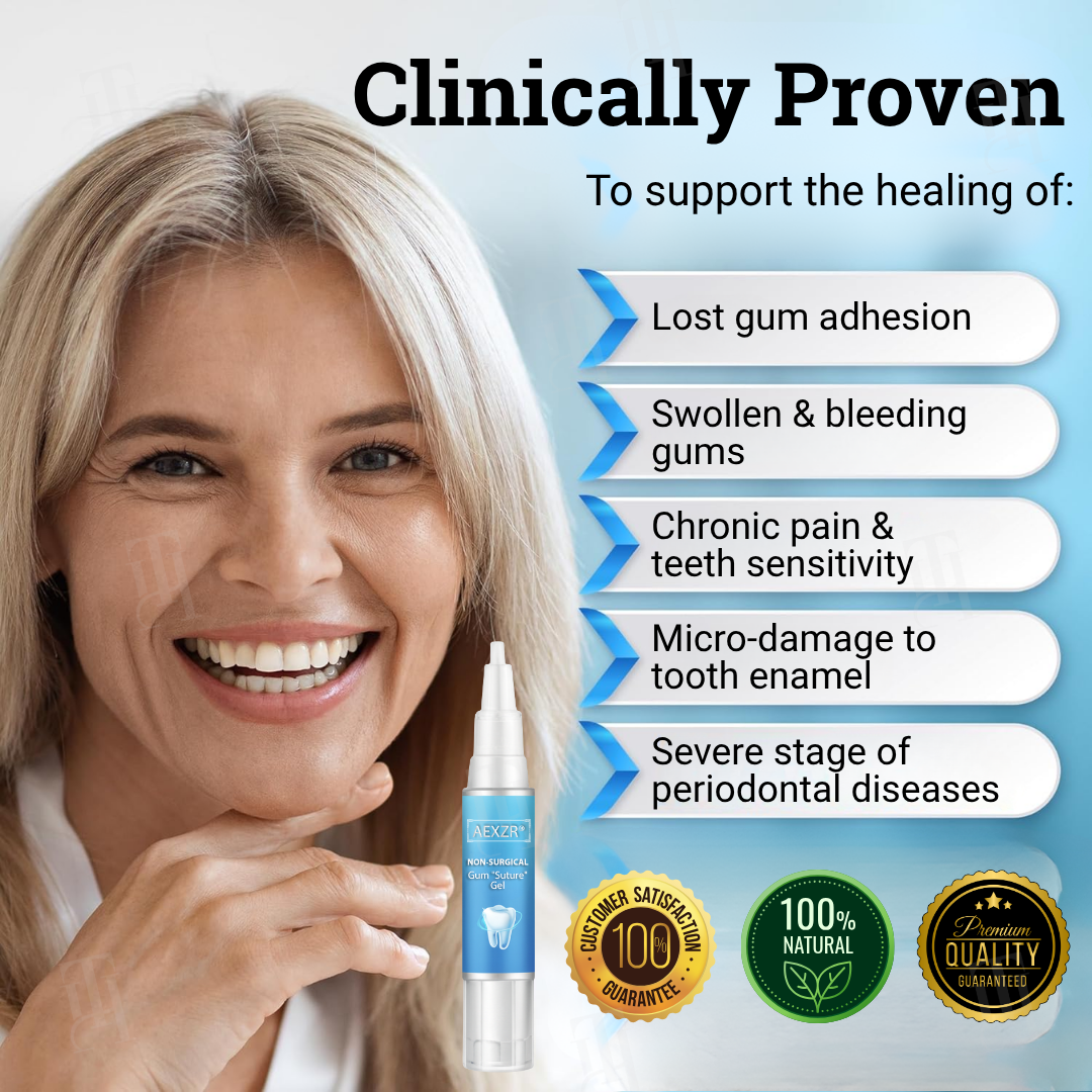 AEXZR® Non-Surgical Gum "Suture" Gel