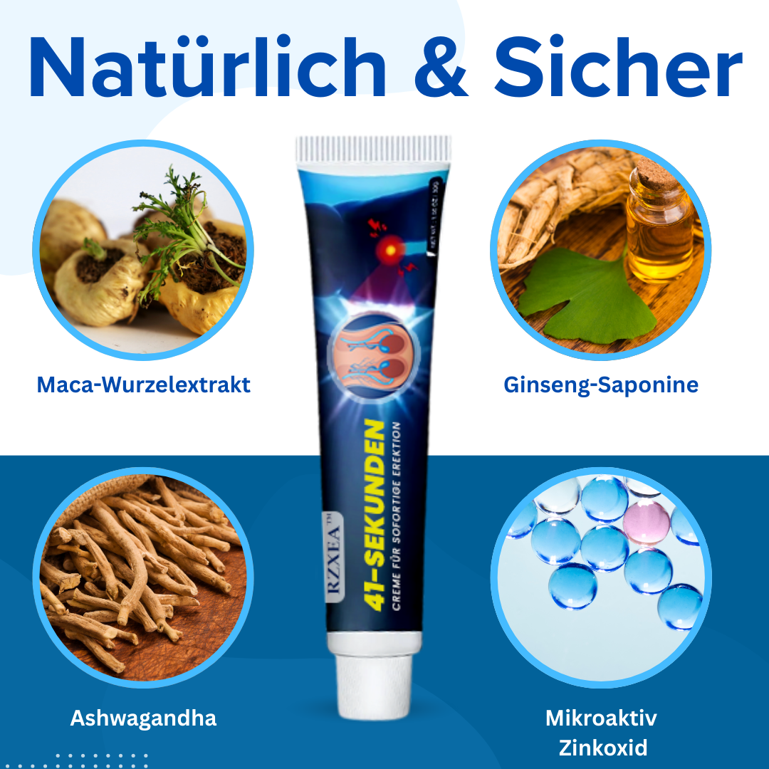 RZXEA™ 41-Sekunden-Creme für sofortige Erektion
