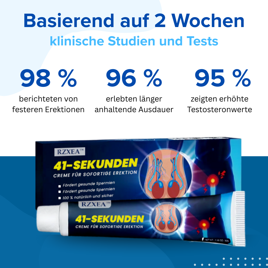 RZXEA™ 41-Sekunden-Creme für sofortige Erektion