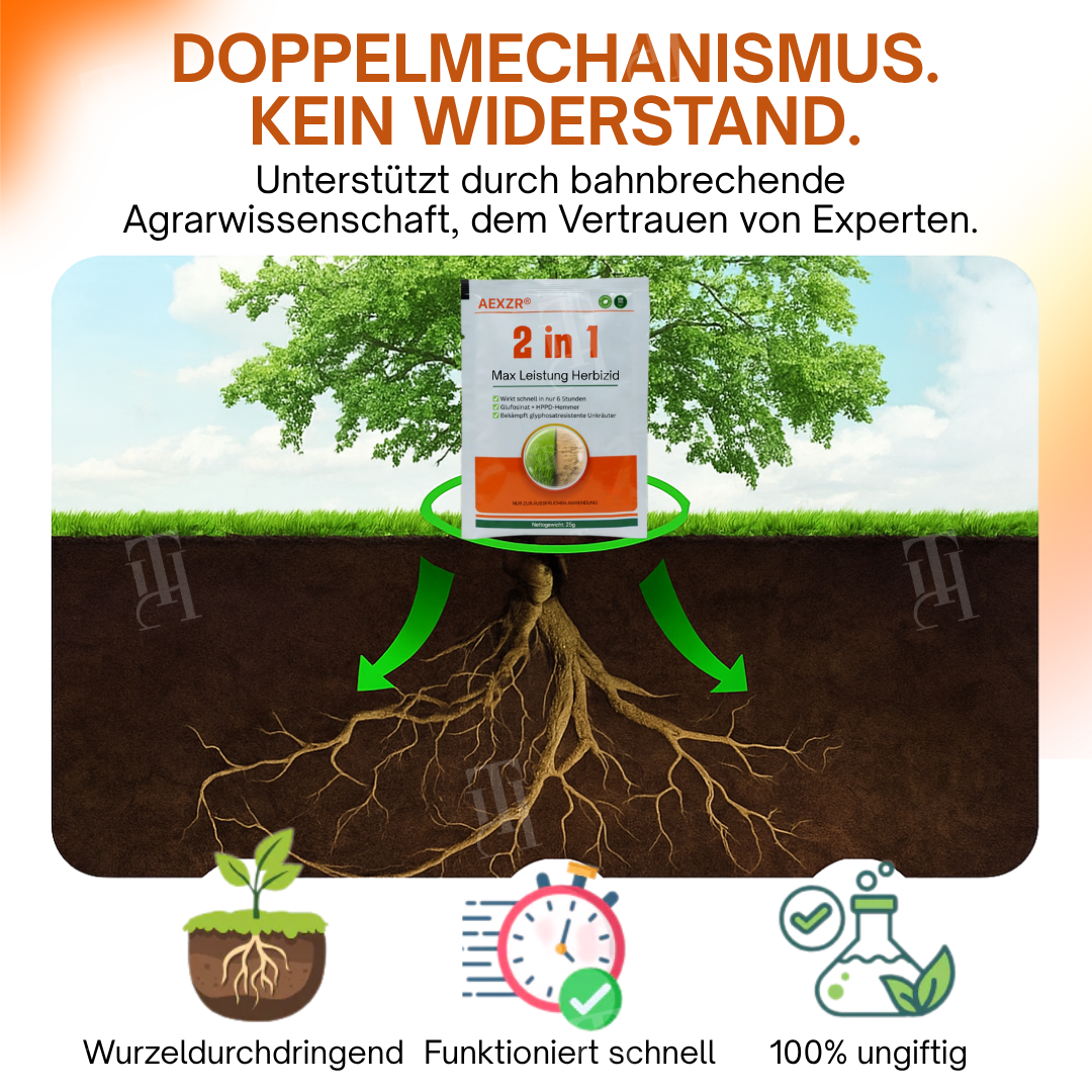 AEXZR® 2-in-1 Max Leistung Herbizid
