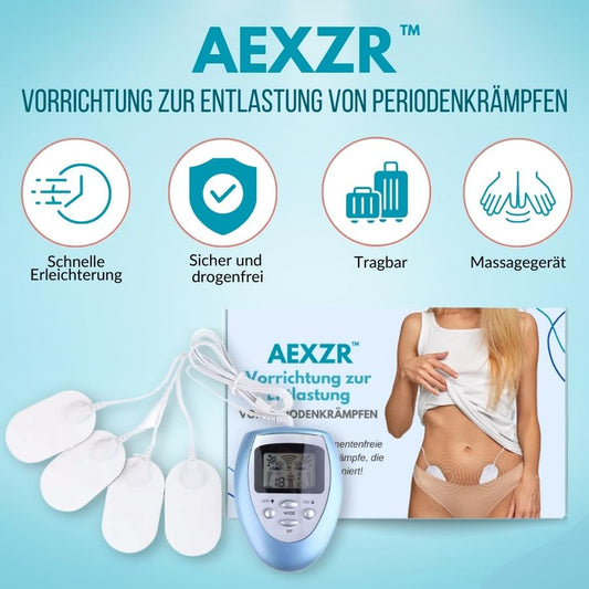 AEXZR™ Vorrichtung zur Entlastung von Periodenkrämpfen