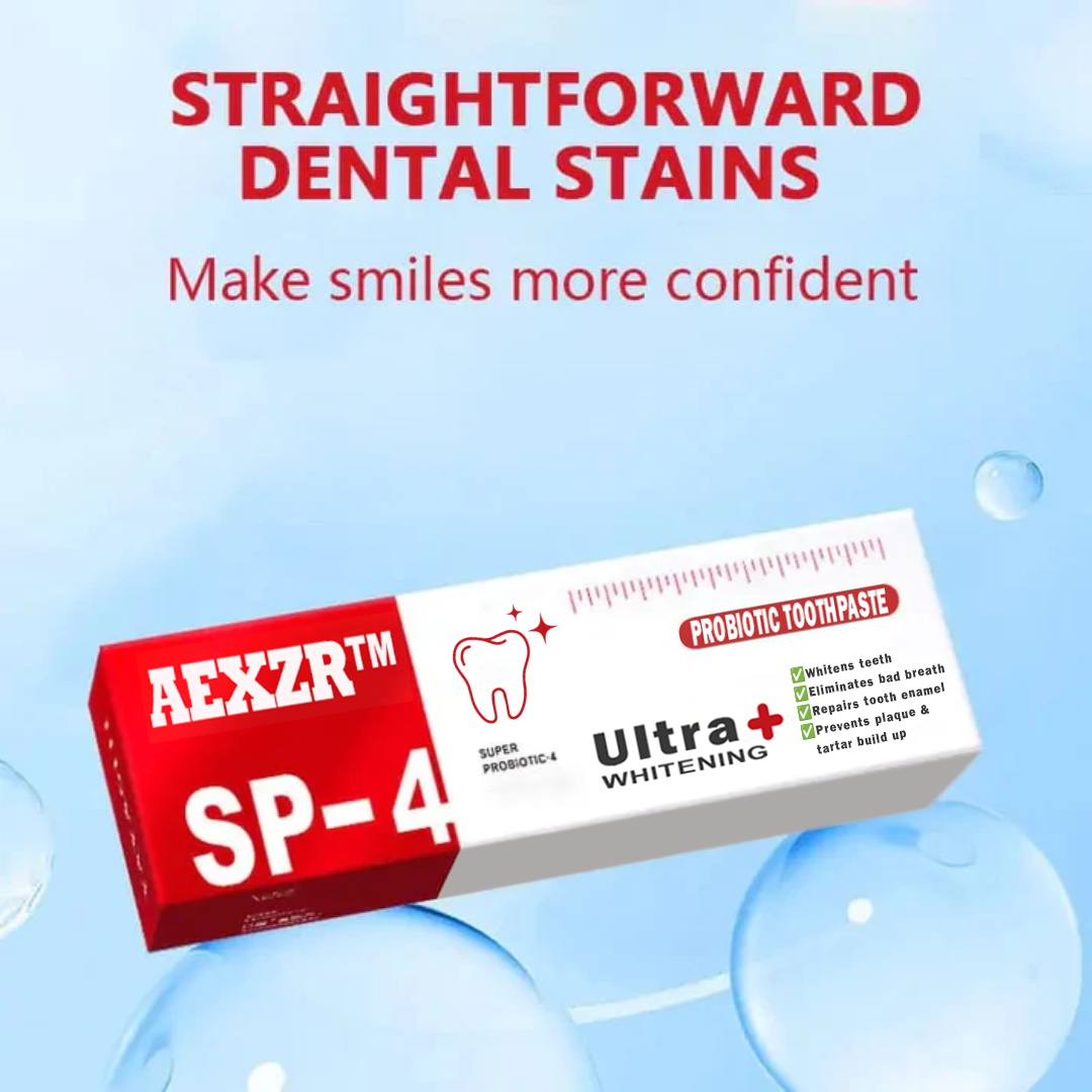 AEXZR™ SP-4 Whitening Probiotic Toothpaste