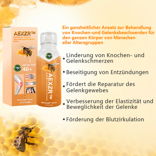 AEXZR™ Bienengift Gelenk und Knochentherapie Spray (Ganzkörper-Wiederherstellung)