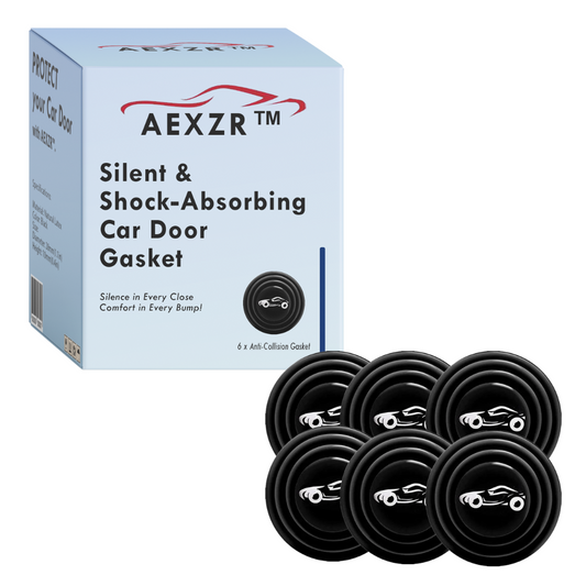 AEXZR™ Silent & Shock-Absorbing Car Door Gasket (Universal or with Car Logo!)