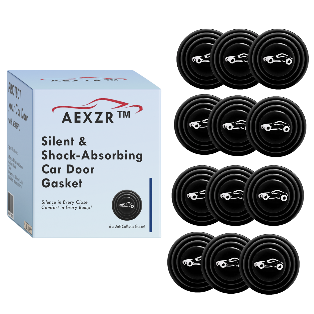 AEXZR™ Silent & Shock-Absorbing Car Door Gasket (Universal or with Car Logo!)