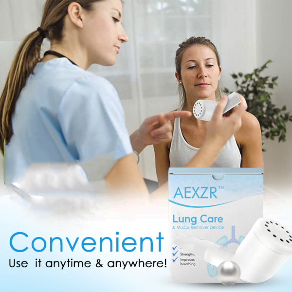 AEXZR™ Lung Care & Mucus Remover Device