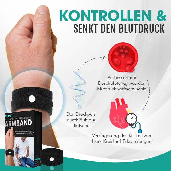 AEXZR™ Blutdruck- und Lipidkontroll-Armband